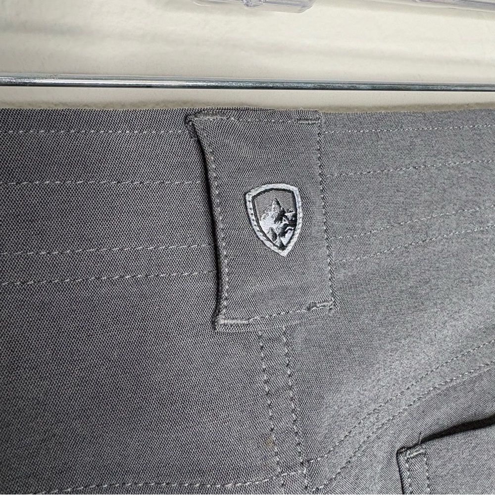Kuhl Trekr Shorts Charcoal Gray 8” Hiking Outdoor Stretch Women’s Size 14 - Picture 6 of 11
